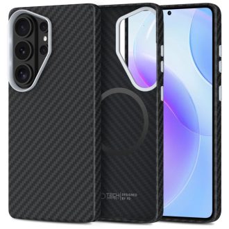   Tech-Protect Carbon MagSafe Samsung Galaxy S26 Ultra tok, hátlap