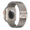 Forcell rozsdamentes acél Apple Watch sportszíj 42 / 44 / 45 / 46 / 49 mm EZÜST