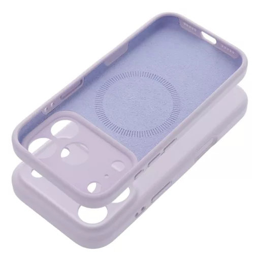 Forcell Rubber premium MagSafe hátlap tok Apple iPhone 16 Lila
