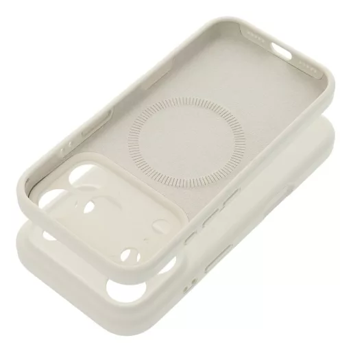 Forcell Rubber premium MagSafe hátlap tok Apple iPhone 16 Fehér