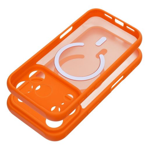 Matte Mag Apple iPhone 17 Pro / iPhone 18 Pro MagSafe tok, narancs