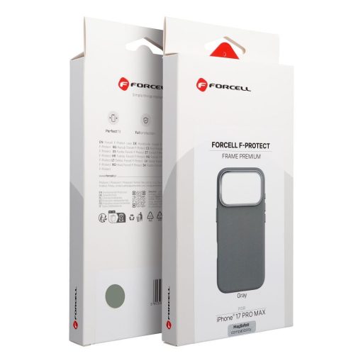 Forcell F-Protect MagSafe hátlap tok Apple iPhone 17 Pro Max Szürke