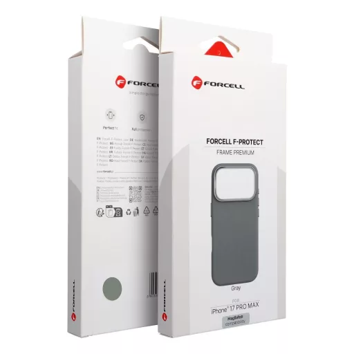 Forcell F-Protect MagSafe hátlap tok Apple iPhone 17 Pro Szürke