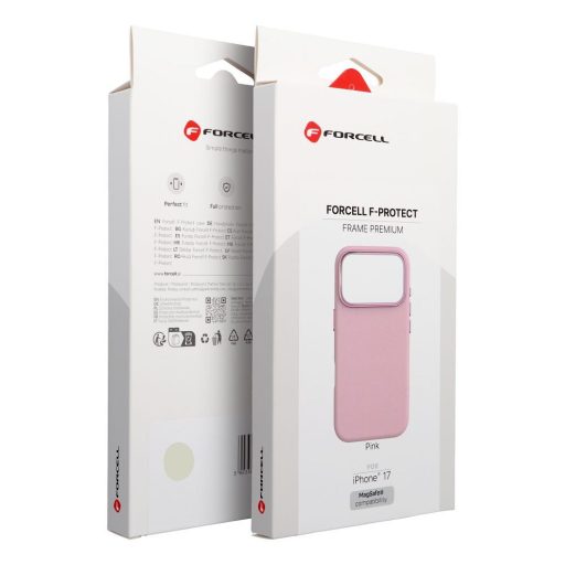 Forcell F-Protect MagSafe hátlap tok Apple iPhone 17 Pink