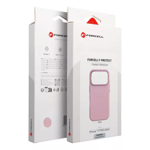 Forcell F-Protect MagSafe hátlap tok Apple iPhone 17 Pro Pink