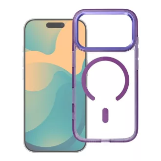 Frame hybrid iPhone 17 Pro tok, hátlap lila