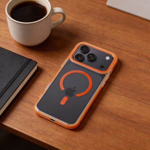 Frame hybrid iPhone 17 Pro / iPhone 18 Pro tok, hátlap narancs