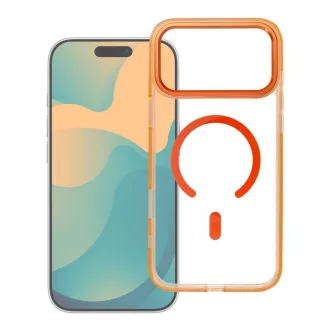 Frame hybrid iPhone 17 Pro Max tok, hátlap narancs