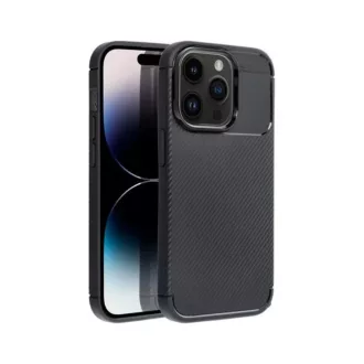   Forcell Carbon Premium hátlap tok Apple iPhone 17 Pro Max , fekete