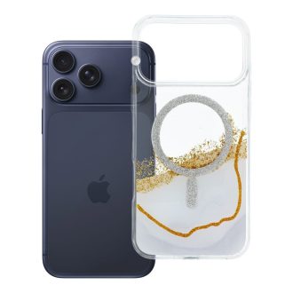 Golden White Apple iPhone 17 Pro / iPhone 18 Pro MagSafe tok