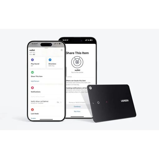 Ugreen Smart Finder Kártya Lokátor támogatással AirTag