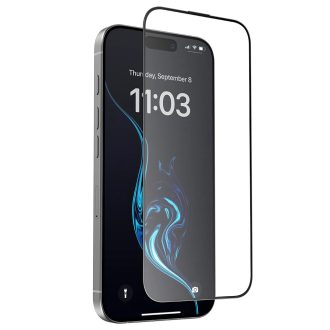 5D Matt iPhone 15 Pro kijelzővédő üvegfólia