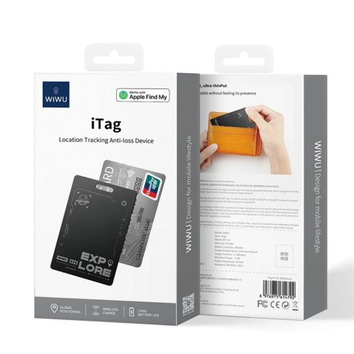 Wiwi iTag Kártya Lokátor támogatással AirTag