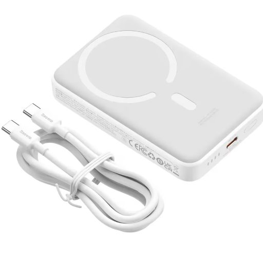 Baseus Magnetic Mini MagSafe PowerBank 10.000 mAh 20W Fehér