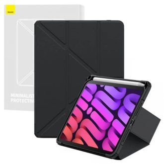   Baseus Minimalist Apple iPad Mini 6 8.3" Mágneses tok, fekete