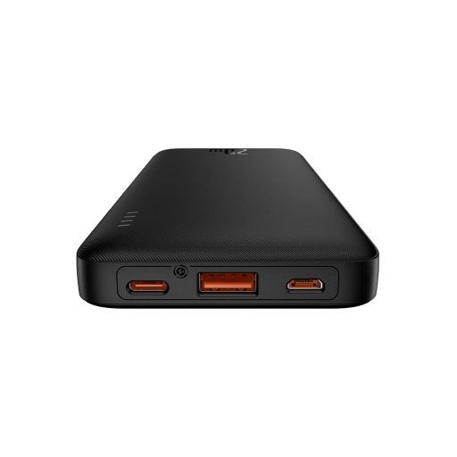 Baseus PowerBank külső akkumulátor fekete, 10000mAh, 2xUSB, Type-C, 20W