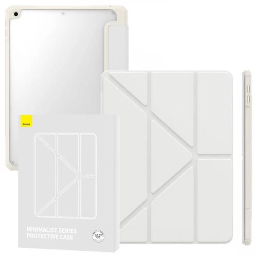 Baseus Minimalist Apple iPad 10.2" tok, fehér