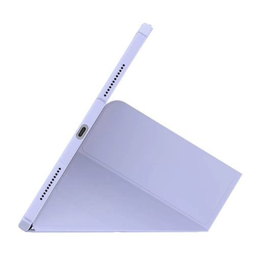 Baseus Minimalist Apple iPad Air 6. 5. és 4. generációs 11" / 10.9" tok, lila