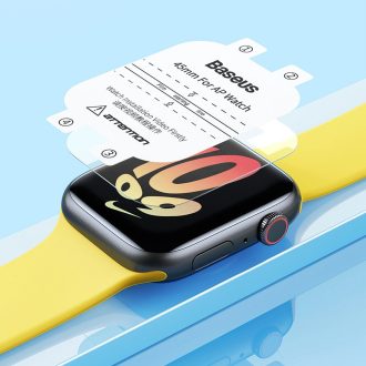   Baseus Nanocrystal 3D fólia Apple Watch 45mm / 44mm készülékekhez (2DB)