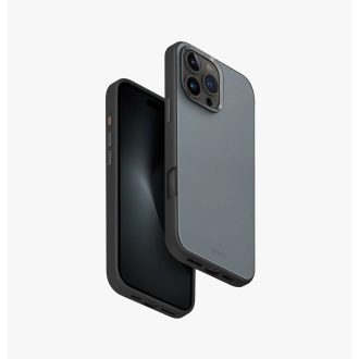   Uniq Lyden Duo Apple iPhone 16 Pro Max MagSafe Bőr tok, kék
