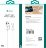  DEVIA USB Type C Kábel 2m fehér színű