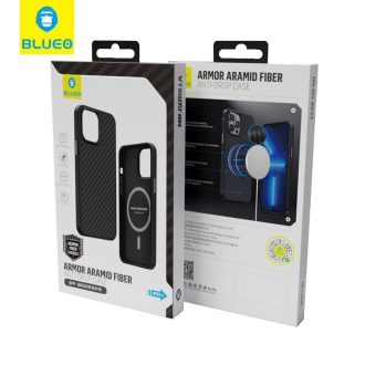 Blueo MagSafe-es Aramid tok, hátlap iPhone 14