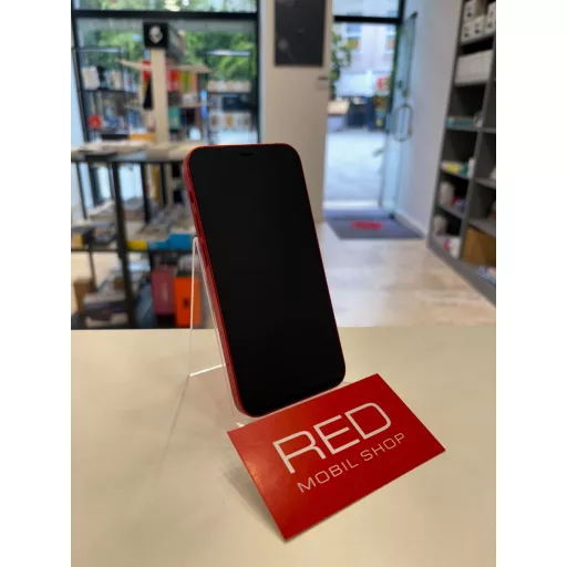 iPhone 12 Mini 128 GB PIROS Kártyafüggetlen használt 6 hónap garanciával
