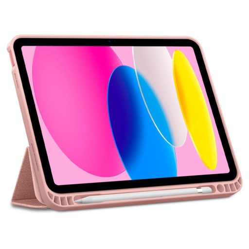 Spigen Urban Fit Apple iPad Air 6. 5. és 4. generációs 11" / 10.9" tok, rózsaszín