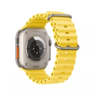   Tech-Protect  Apple Watch sportszíj 42 / 44 / 45 / 46 / 49 mm SÁRGA