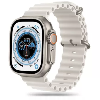   Tech-Protect  Apple Watch sportszíj 42 / 44 / 45 / 46 / 49 mm Beige