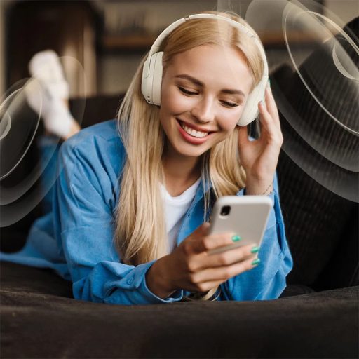 Haylou S30 ANC Bluetooth fejhallgató FEHÉR