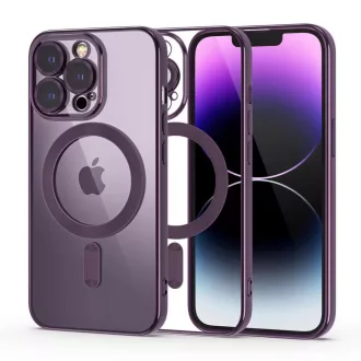 Tech-Protect MagSafe telefon tok, hátlap iPhone 14 Pro Lila