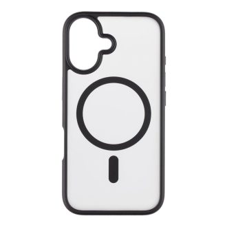   Tactical MagForce Hyperstealth Apple iPhone 16 MagSafe kompatibilis tok, fekete/átlátszó