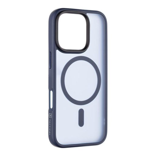 Tactical MagForce Hyperstealth Apple iPhone 16 Pro MagSafe kompatibilis tok, kék/átlátszó
