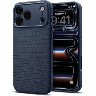  Spigen Liquid Air tok Apple iPhone 17 Pro Max / iPhone 18 Pro Max tok, hátlap kék