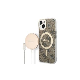   Guess szett MagSafe töltő és tok iPhone 14 Pro Max tok, hátlap