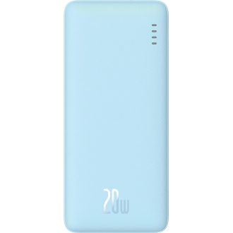   Baseus PowerBank külső akkumulátor kék, 10000mAh, 2xUSB, Type-C, 20W