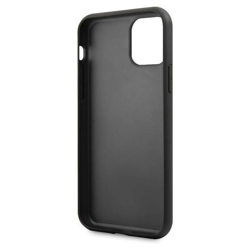 Guess iPhone 11 Pro üveg hátlapos tok, hátlap PIROS