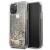 Guess glitteres folyós szilikon tok, hátlap ARANY iPhone 11 Pro