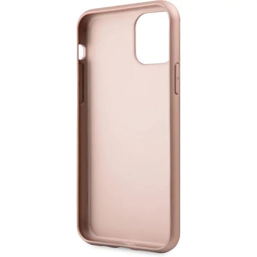 Guess bőrhatású tok, hátlap ROSEGOLD iPhone 11