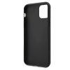 Guess iPhone 11 Pro Max bőrhatású tok, hátlap FEKETE