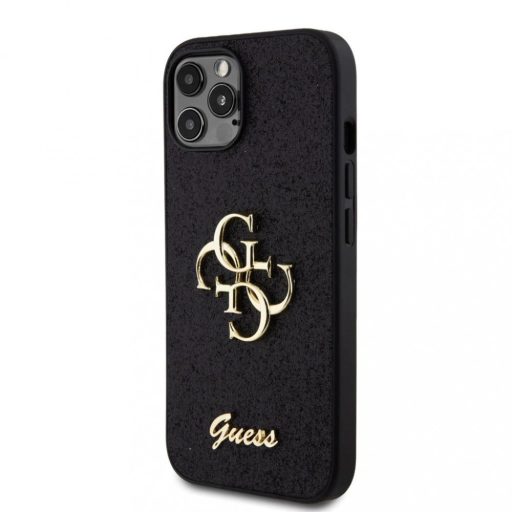 Guess tok Fekete Apple Iphone 12 / 12 Pro készülékhez GUHCP12MHG4SGK