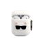 Karl Lagerfeld Choupette Apple Airpods tok FEHÉR