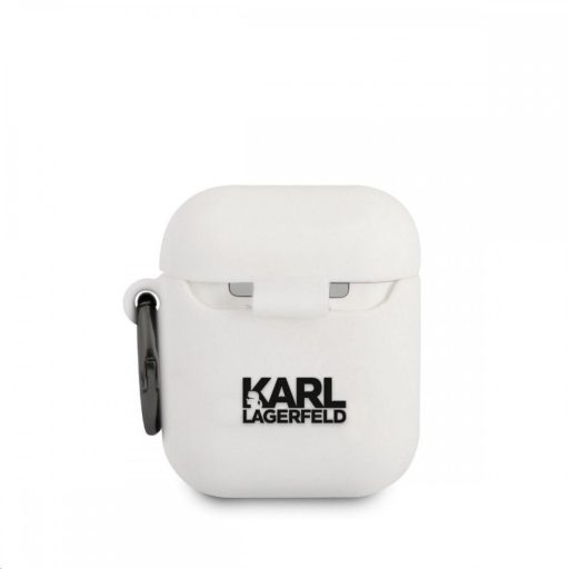 Karl Lagerfeld Choupette Apple Airpods tok FEHÉR
