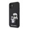 Karl Lagerfeld tok fekete KLHCN61SANKCPK Apple Iphone 11 készülékhez