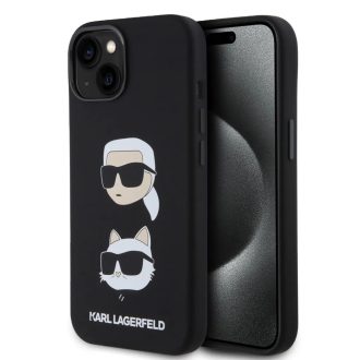   Karl Lagerfeld tok fekete KLHCP15MSDHKCNK Apple Iphone 15 Plus készülékhez