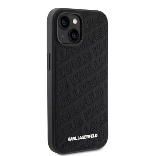 Karl Lagerfeld tok fekete KLHCP15SPQKPMK Apple Iphone 15 készülékhez