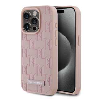   Karl Lagerfeld tok rózsaszín KLHMP15XPKHPORPP Apple Iphone 15 Pro Max készülékhez