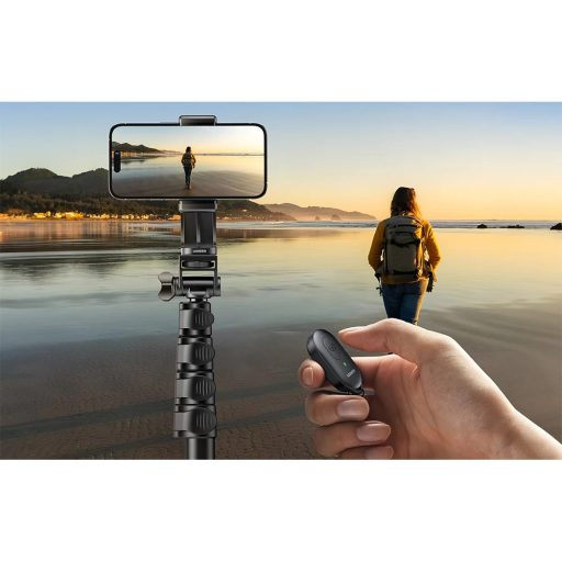 UGreen LP680 Vezeték nélküli Selfie bot Tripod Fekete