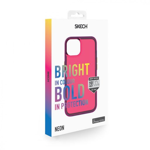 Skech Neon Cherry ütésálló iPhone 13 Pro tok, hátlap